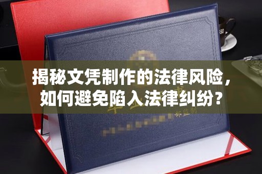晴隆揭秘文凭制作的法律风险，如何避免陷入法律纠纷？