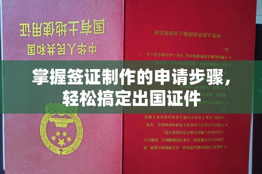 晴隆掌握签证制作的申请步骤，轻松搞定出国证件